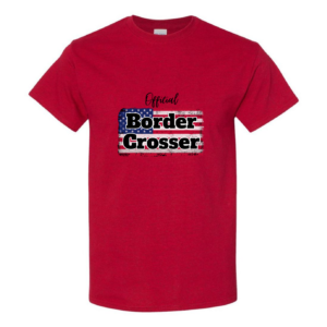 67dcb2ed013d7e5e55efdb66_front_Antique-Cherry-Red.png Official Border Crosser tshirt